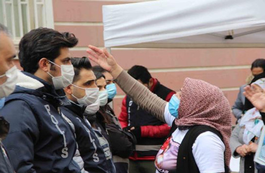 178 ailenin eylemi 472'nci güne girdi! Diyarbakır'da HDP il binası önünde gerginlik