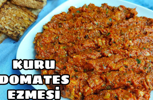 Evde kuru domates ezmesi nasıl yapılır?