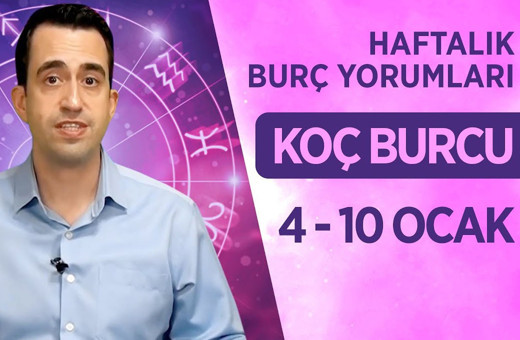 4-10 Ocak Koç haftalık burç yorumları maddi konulara dikkat!