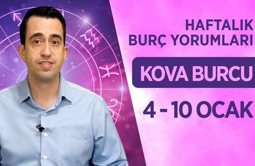 Kova haftalık burç yorumları 4-10 Ocak ikili ilişkilerde yorulabilirsiniz!