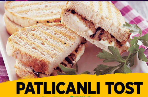 Patlıcanlı tost nasıl yapılır bu lezzete bayılacaksınız!