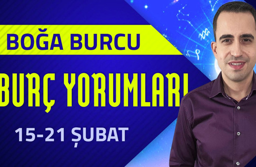 Boğa burcu 15-21 Şubat haftalık burç yorumları zor bir hafta sizleri bekliyor!
