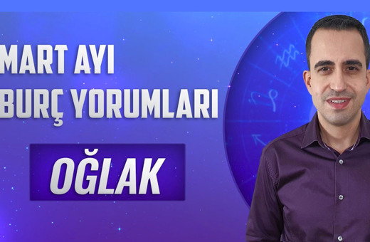 Oğlak burcu Mart 2021 aylık burç yorumları zihniniz çok yoğun!