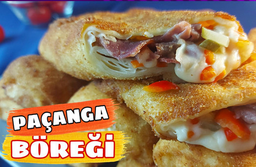 Paçanga böreği nasıl yapılır yedikçe yiyesiniz gelecek!