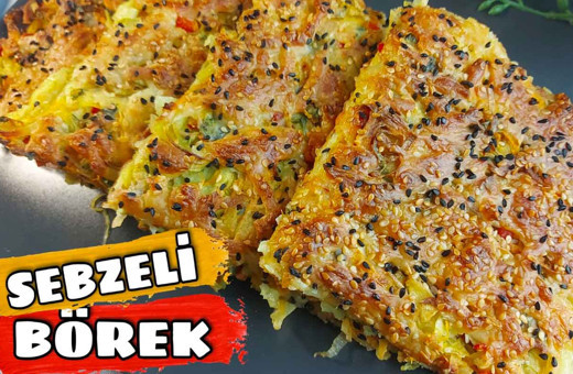 Sebzeli börek nasıl yapılır bu tarifi çok seveceksiniz!