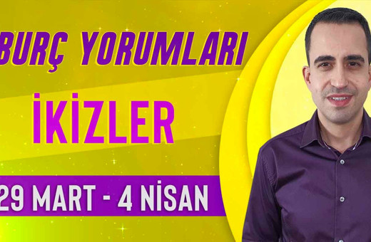 İkizler burcu 29 Mart-4 Nisan haftalık yorumları aşk hayatınız ön planda!