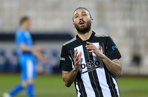 Cenk Tosun, Vodafone Park'ta Beşiktaş formasıyla en çok gol atan oyuncu oldu