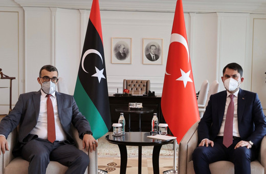 Çevre ve Şehircilik Bakanı Kurum Libya Yerel Yönetimler Bakanı Bedreddin El-Sadık El-Tumi'yi ağırladı