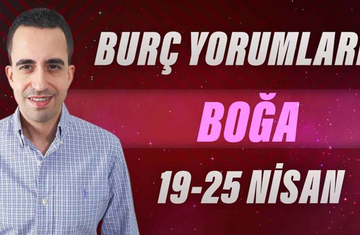 Boğa burcu 9-25 Nisan haftalık yorumları aşk hayatınız dikkat çekecek!