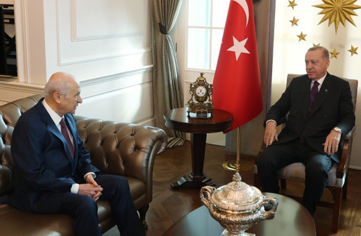 Cumhurbaşkanı Erdoğan ve Bahçeli'den sürpriz görüşme