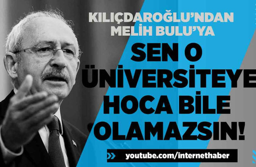 Kılıçdaroğlu'ndan Melih Bulu'ya olay çıkış: Onurun varsa istifa et!