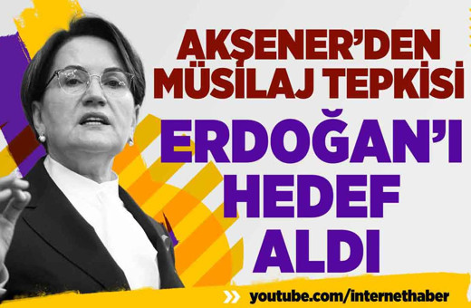 Akşener'den müsilaj tepkisi! Erdoğan'ı hedef aldı
