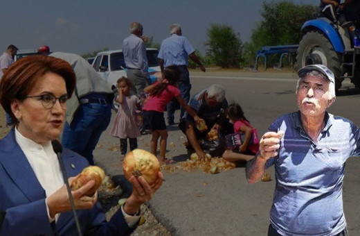 Akşener'in önüne soğan döken vatandaştan itiraf ve özür! İYİ Partililer beni kandırdı