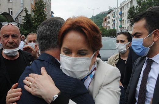Meral Akşener'den silahlı saldırıya uğrayan Yomra Belediye Başkanı'na ziyaret