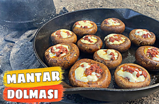 Kampta mantar dolması nasıl yapılır efsane lezzet!