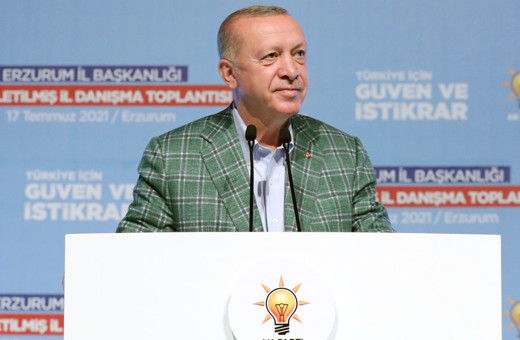 Cumhurbaşkanı Erdoğan Erzurum'da müjde: Eli boş gelmedik