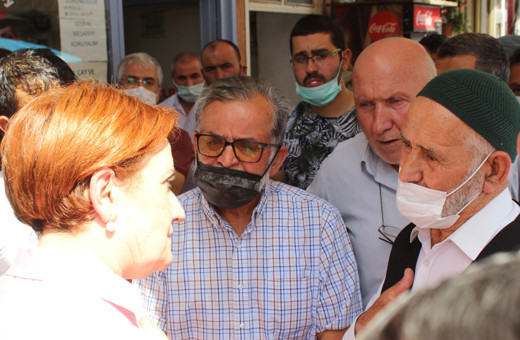 Meral Akşener'den vatandaşa 'haram olsun' tepkisi