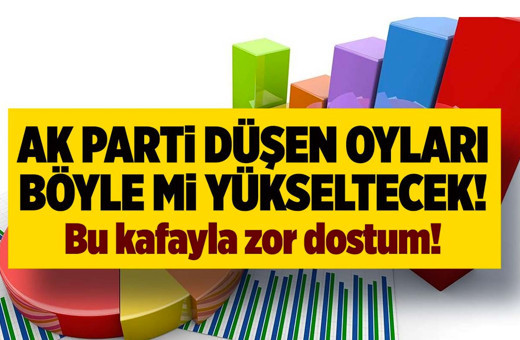 AK Parti eriyor... Onlar da oyları böyle arttırmak istiyor