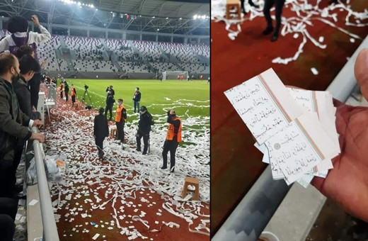 Ordu'da skandal! Kur’an-ı Kerim sayfaları sahaya fırlatıldı: Validen açıklama geldi