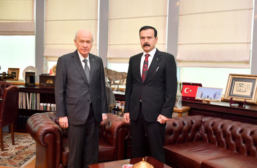 Tahliye edilen Kürşat Yılmaz'dan MHP lideri Bahçeli'ye ziyaret