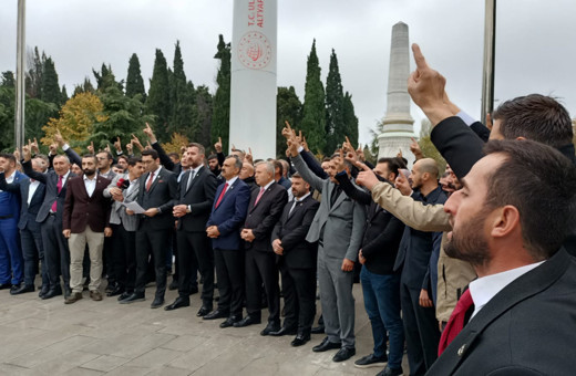 BBP ve Alperen Ocakları şehitlikteki görüntüler ile İYİ Partili Türkkan'a tepki gösterdi