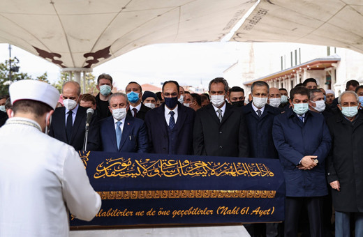 AK Parti Milletvekili Mustafa Demir'in babası Mehmet Hanefi Demir son yolculuğuna uğurlandı