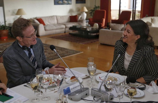 Pervin Buldan, AB ülkeleri büyükelçileriyle yemekte buluştu