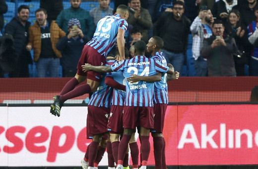Trabzonspor üst üste 8. galibiyetini aldı