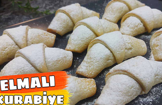Elmalı kurabiye nasıl yapılır bu tarife bayılacaksınız!