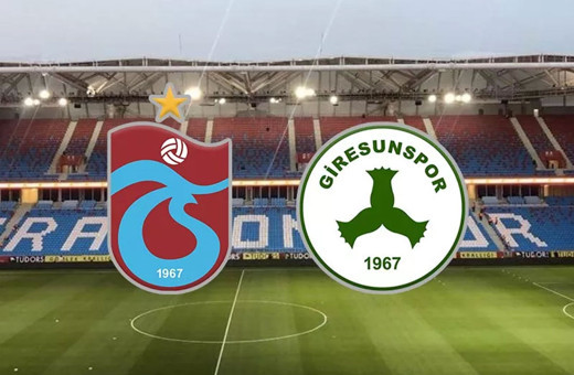 Trabzonspor sahasında, Giresunspor ile 1-1 berabere kaldı