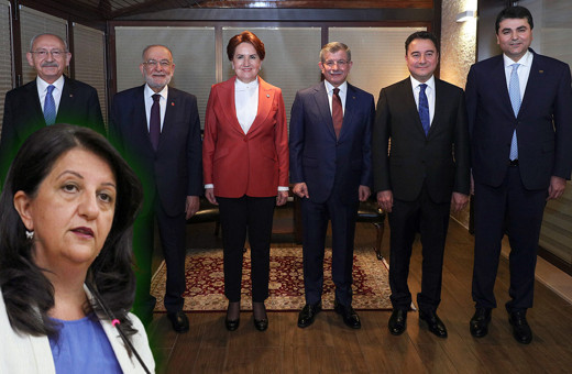 Pervin Buldan'dan 6'lı toplantıya kavgada söylenmeyecek sözler: HDP'nin yarısı etmezler