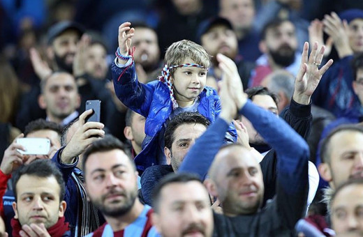 Trabzonspor tribünlerde de zirveye yerleşti