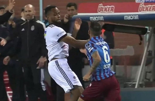 Trabzonsporlu futbolcuyu tokatlayan Larin'e verilen ceza belli oldu!