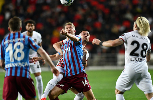 Trabzonspor, deplasmanda Gaziantep FK'yle 0-0 berabere kaldı
