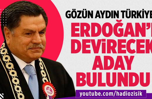 Gözün aydın Türkiye! Erdoğan'ı devirecek aday bulundu