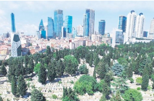 Rezidans manzaralı Zincirlikuyu'daki mezar yeri 1 milyon TL'ye satışa kondu