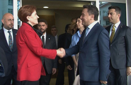 İYİ Parti Genel Başkanı Akşener'den DEVA Partisi lideri Babacan'a ziyaret