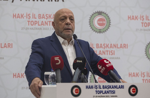 HAK-İŞ Genel Başkanı Arslan asgari ücrete enflasyonun üzerinde zam istedi