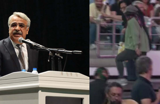 HDP'den altılı masaya 'ortak aday' uyarısı Kongrede Abdullah Öcalan posteri açmaya çalıştılar