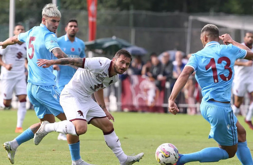 Trabzonspor hazırlık maçında karşılaştığı Torino'ya farklı mağlup oldu