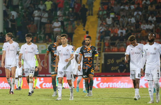 Kartal Alanya'da ağır yaralı! Alanyaspor geriden gelip Beşiktaş'ı 1 puana razı etti