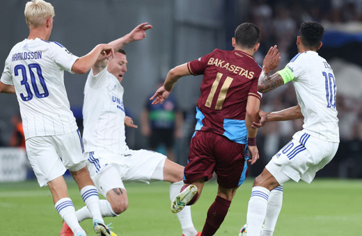 Trabzonspor Danimarka'da mağlup! Fırtına turu Trabzon'a bıraktı