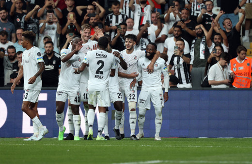 Beşiktaş Fatih Karagümrük engeleni rahat geçti, farklı kazandı!