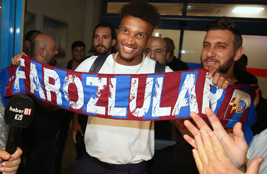 Trabzonspor'un yeni transferi Gbamin, Trabzon'a geldi! İşte ilk sözleri...