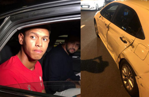 Trabzonspor'un yeni transferi Lahtimi trafik kazası geçirdi!