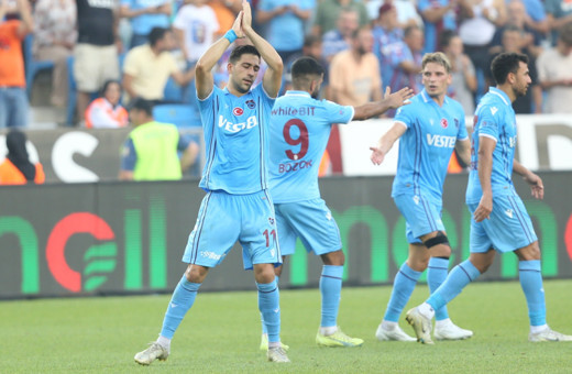 Trabzonspor sahasında Gaziantep FK'yı 3-2 mağlup etti