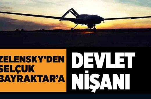 Ukrayna’dan BAYKAR'a ziyaret! Zelenski'den Selçuk Bayraktar'a devlet nişanı