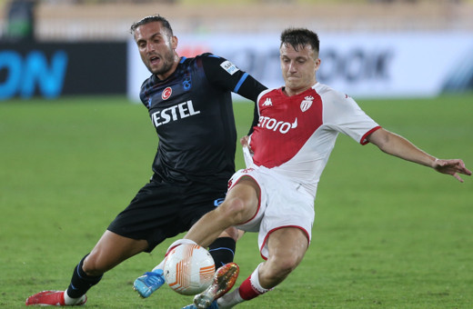 Trabzonspor evinde Monaco'yu 4-0 mağlup etti