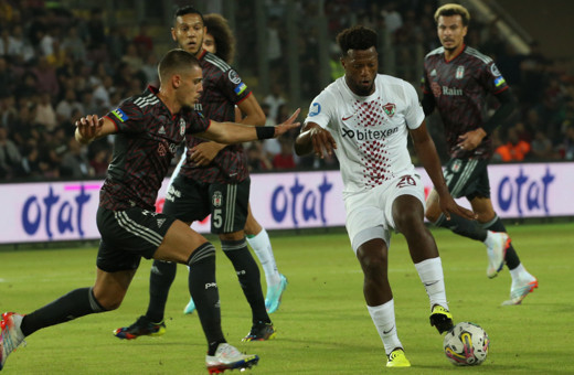 Beşiktaş, deplasmanda Atakaş Hatayspor'a 2-1 kaybetti