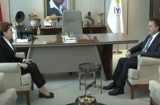 Babacan'dan İYİ Parti Genel Başkanı Akşener'e ziyaret!